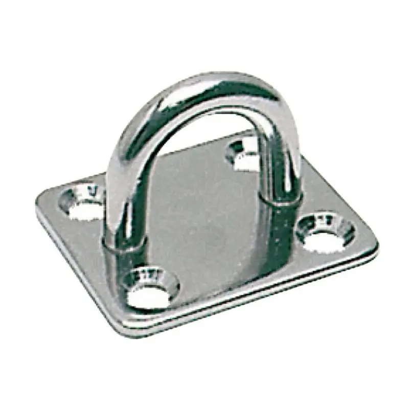 Piastrina rettangolare con anello Must-Have