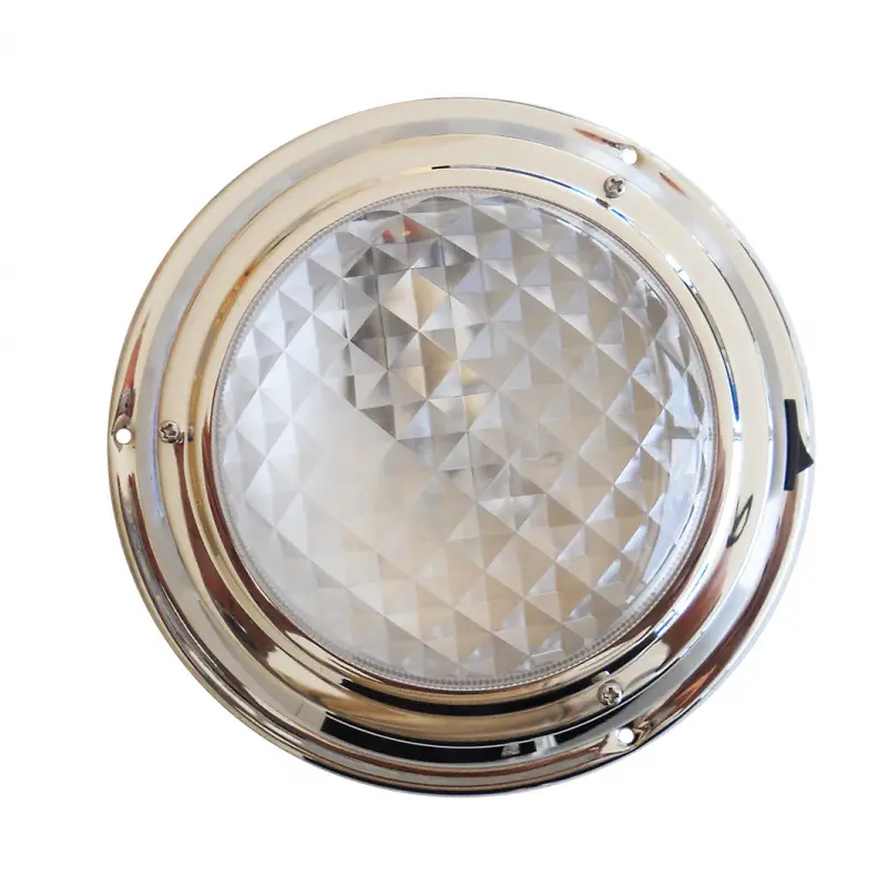 Scelto Dai Clienti PLAFONIERA INOX Ø MM.168 x 46H 12V