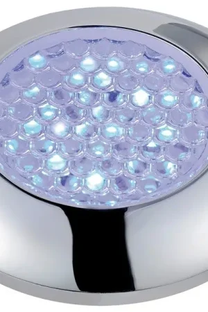 Plafoniera stagna LED cromata Promo Stagionale