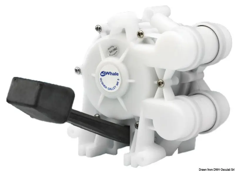 Offerta Pompa a pedale Whale Gusher MK3