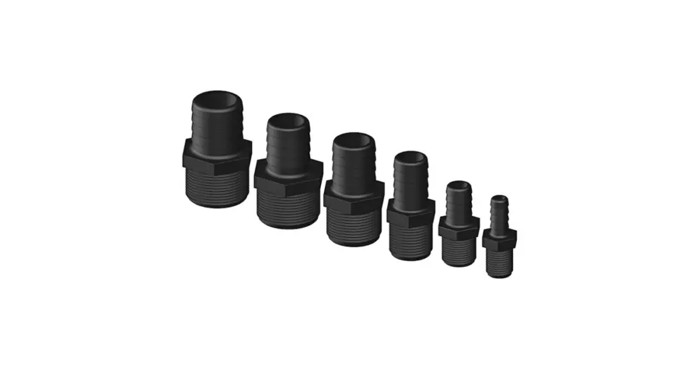 Consegna Rapida PORTAGOMMA NERO FILETT 1"1/2 32MM