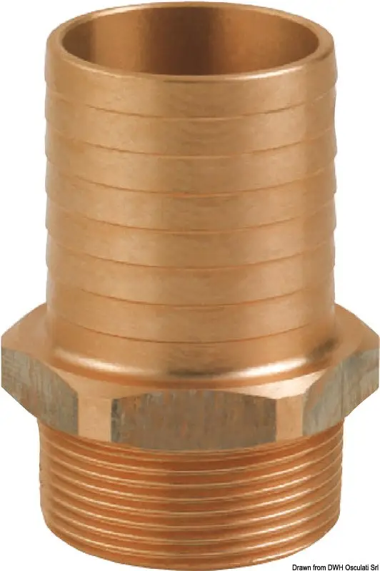 Portagomma maschio in bronzo GUIDI Prezzo Basso