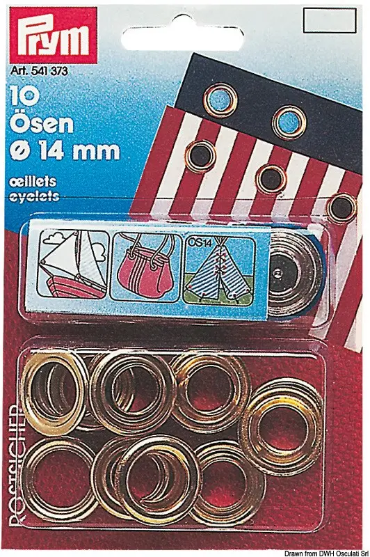 Serie di occhioli in ottone Promozione Esclusiva