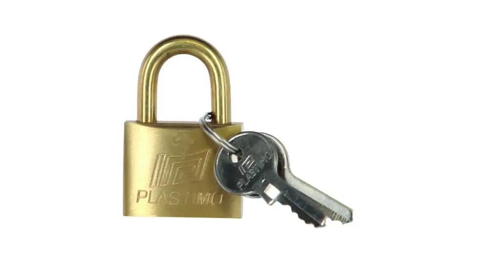 Compra Oggi Stesso SET 3 LUCCHETTI OTTONE 30MM 1 CHIAV