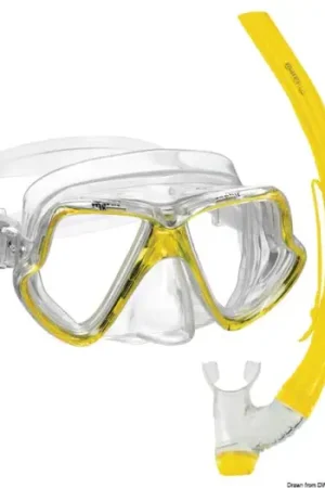 Set maschera e boccaglio PVC bambino Spedito Oggi