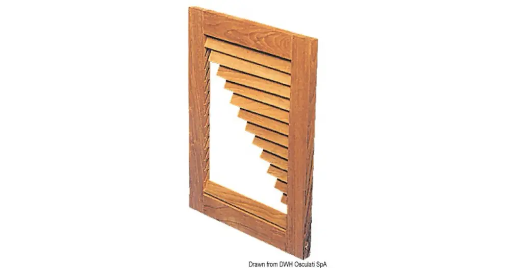 Profilo testata teak 45x22x1210 mm Direttamente Dal Produttore