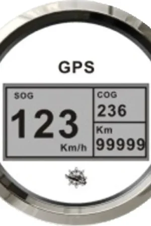 Log con bussola e totalizzatore GPS bianco/lucida Super Prezzo
