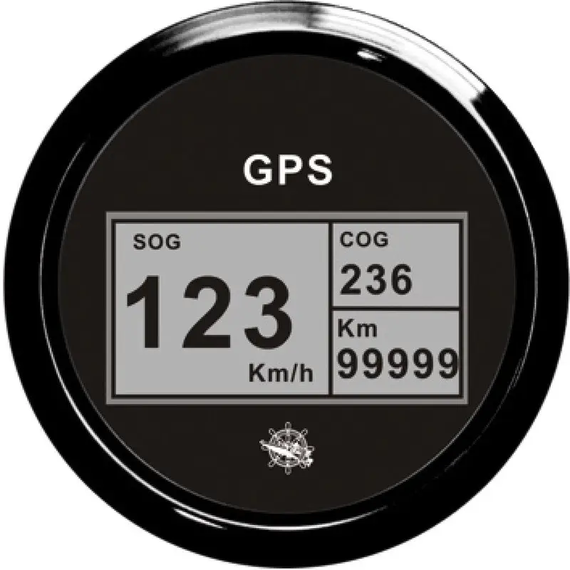 Log con bussola e totalizzatore GPS nero/nera Prezzo Basso