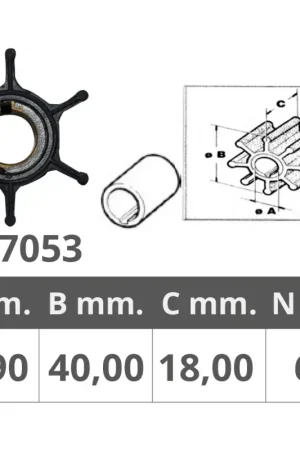 Economico GIRANTE YAMAHA 2T 6-8 HP