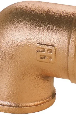 Gomito 90° F-F in bronzo 1"1/4 Ultime Pezzi