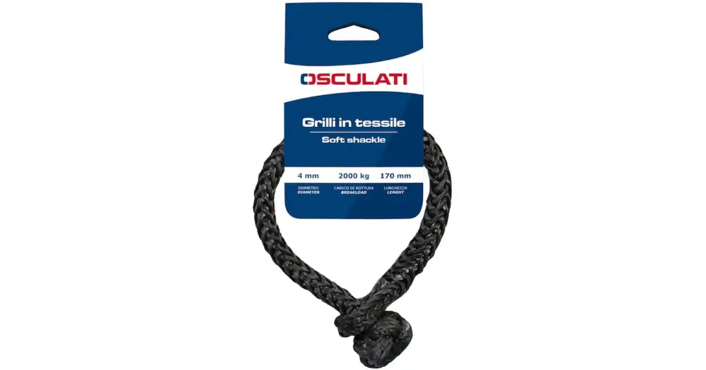 Grilli in tessile alta tenacità grigi 6 mm Occasione