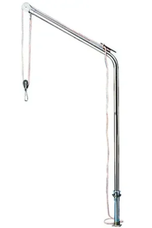 Gruetta inox tubo 40 mm max 125 kg Spedizione Espresso
