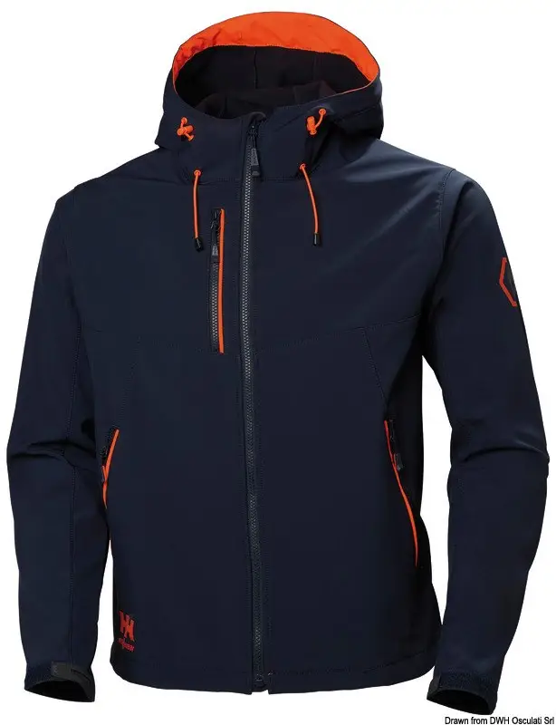 HH Chelsea Evo Hooded softshell navy 2XL Compra Oggi Stesso