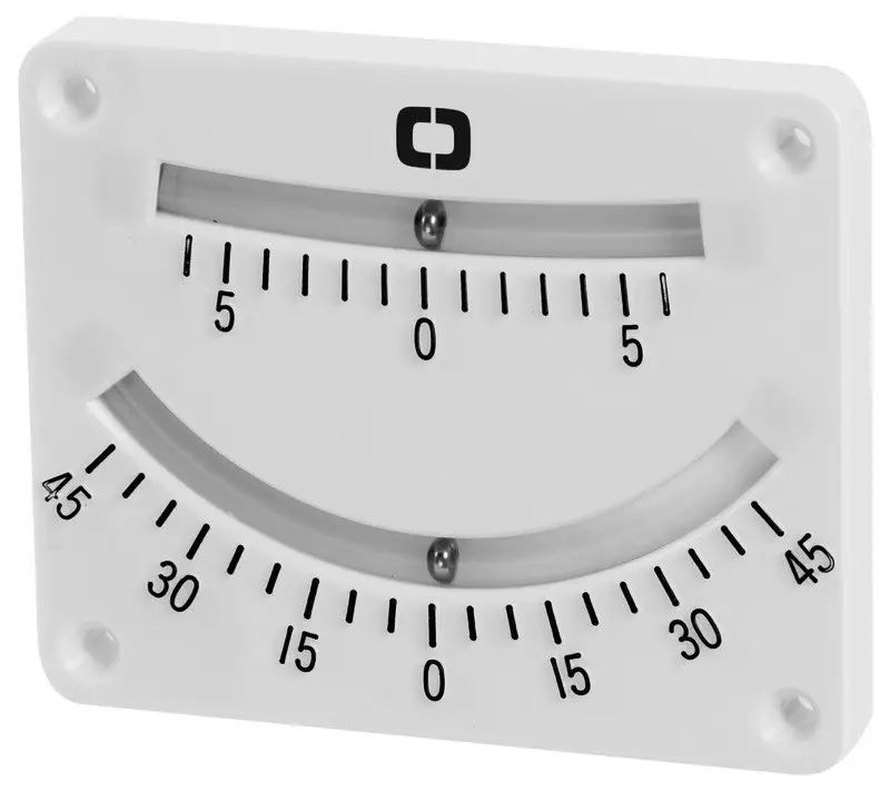 Inclinometro a doppia bolla 101x82 mm Soddisfatti O Rimborsati