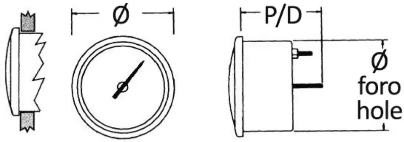 Indicatore acque nere 10/180 ohm bianco/lucida Prezzo Conveniente