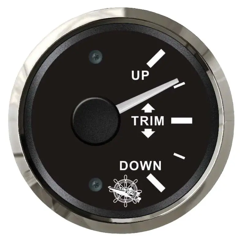 Indicatore trim 0-190 ohm nero/lucida Spedito Oggi
