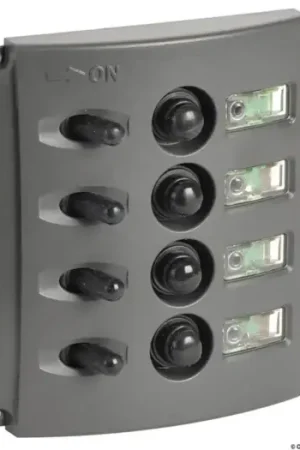 Pannello elettrico fusibili automatici doppio LED Promozione