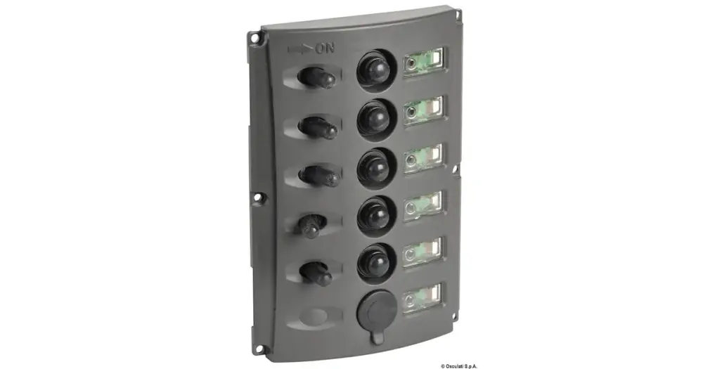 Pannello elettrico fusibili automatici doppio LED Promozione Esclusiva