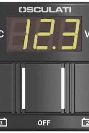 Occasione Imperdibile Pannellino tester digitale per 2 batterie IP56