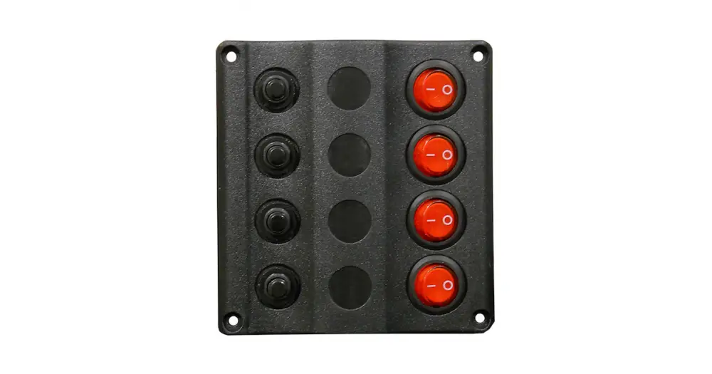 Saldi PANNELLO ELETTRICO 4 INTERRUTORI