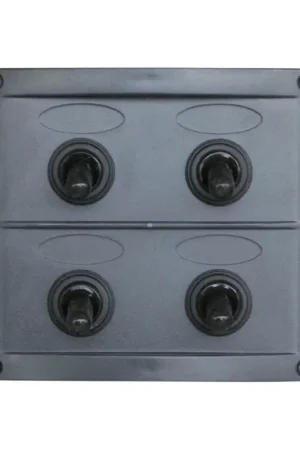 PANNELLO ELETTRICO 4 INTERRUTTORI Spedizione Espresso