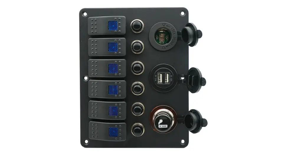 PANNELLO ELETTRICO 6 INTERRUTTORI Prezzo Basso