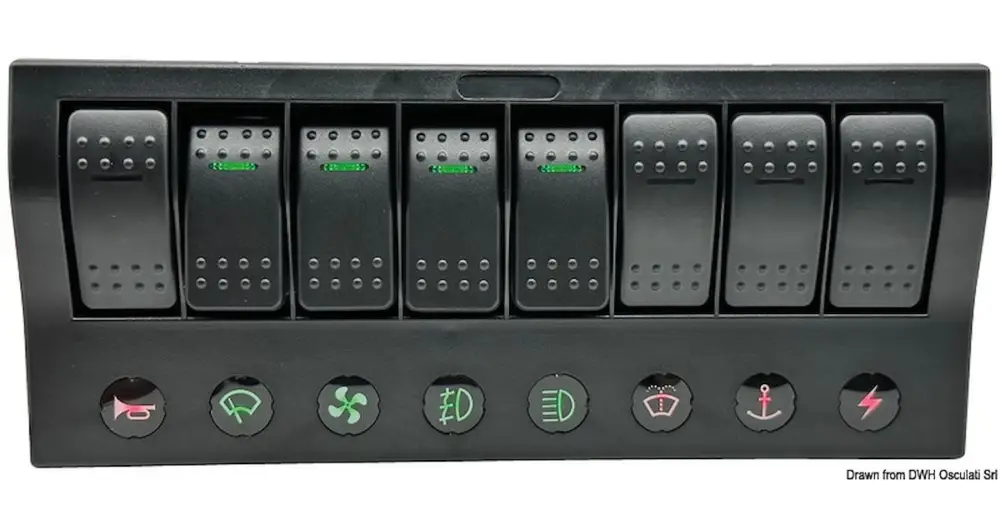 A Buon Prezzo Pannello elettrico PCP Compact 8 interruttori
