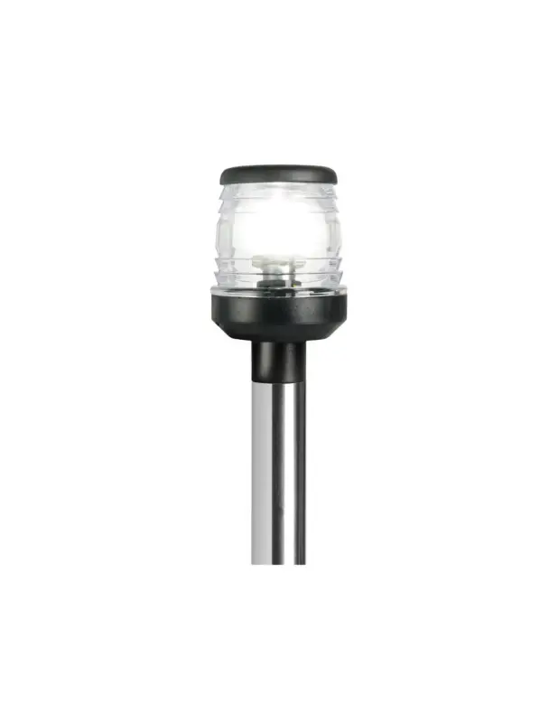 Asta fanale di fonda Classic 360° estraibile a parete in inox Pagamento Sicuro