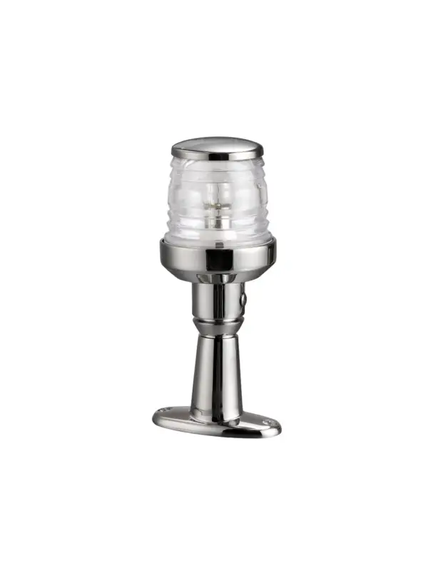 Nuovo Arrivo Fanale di fonda Classic 360° con basetta di rialzo, certificato COLREG72