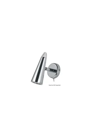 Foresti & Suardi Argo, faretto alogeno testa letto, ottone cromato 12/24V Spedito Oggi