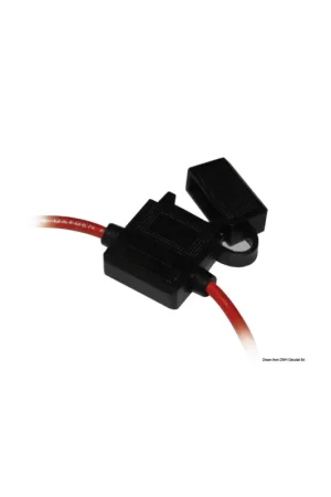 Prezzo Ridotto Portafusibile stagno in PVC per fusibili lamellari, max 20A