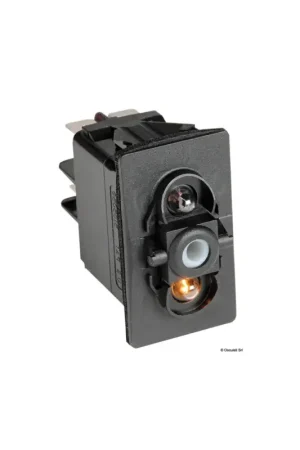 Interruttore a bascula IP56 serie Marina R II doppio LED rosso Subito Disponibile
