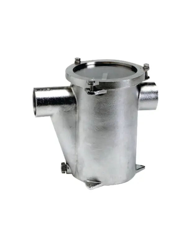 Filtro acqua raffreddamento motore in acciaio inox AISI 316 Prezzo Ridotto