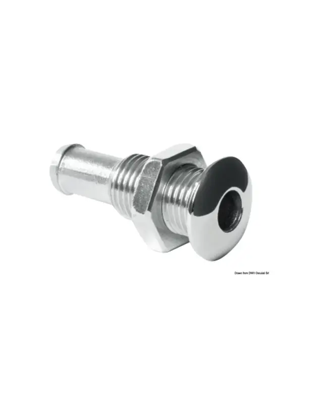 Mini scarico a mare in acciaio inox AISI 316 Offerta Del Giorno