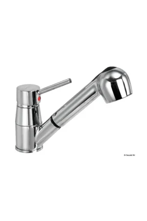 Miscelatore ceramico Diana con doccia estraibile due getti, ottone cromato Promozione Esclusiva