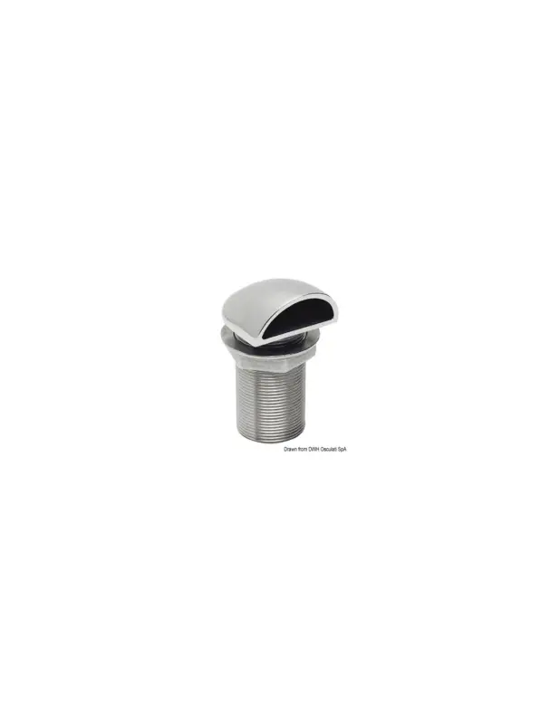 Ombrinale carenato in acciaio inox AISI 316 filettato Esclusivo