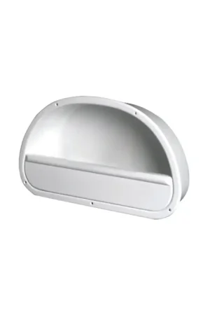 Cassonetto laterale portaoggetti ABS bianco, predisposto per casse stereo Offerta Limitata