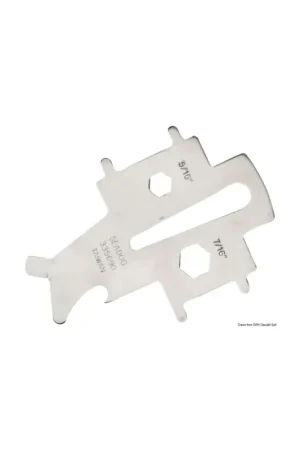Chiave universale in acciaio inox per tappi di rifornimento Occasione Imperdibile