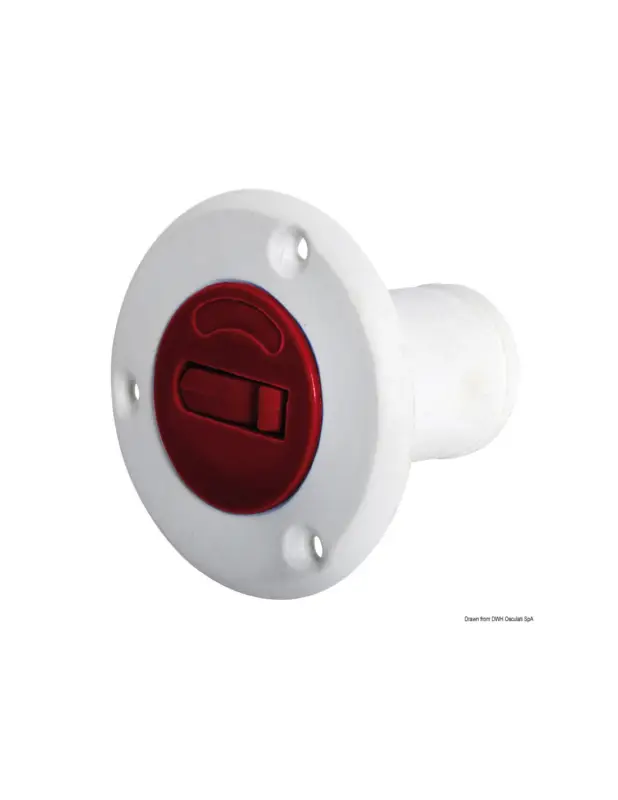 Tappo carburante CE in nylon/fiberglass bianco Scelto Dai Clienti