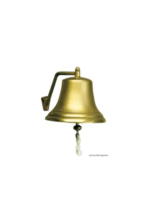 Campana in ottone sonoro omologata RINA con staffa a baionetta Di Tendenza