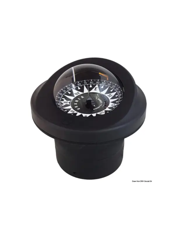 Subito Disponibile Riviera bussola ad incasso 4" per colonnine e cruscotti