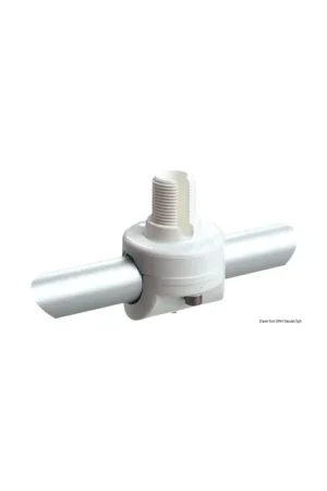 Glomex base fissa in nylon per pulpito, tubi 22/25 mm Spedizione Espresso