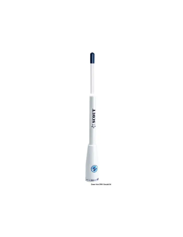 Antenna Scout AM/FM, 90 cm, frequenza 88-108 MHz Professionale