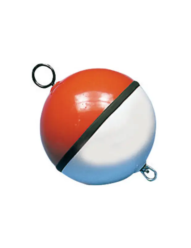 Boa in ABS bicolore bianco/rosso con tirante zincato Professionale
