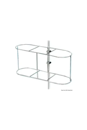 Promozione Porta parabordo in fili inox per pulpiti a vela e motore