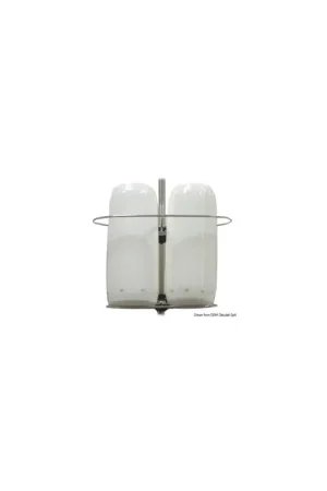 Reso Gratuito Porta parabordo pieghevole in acciaio inox lucidato