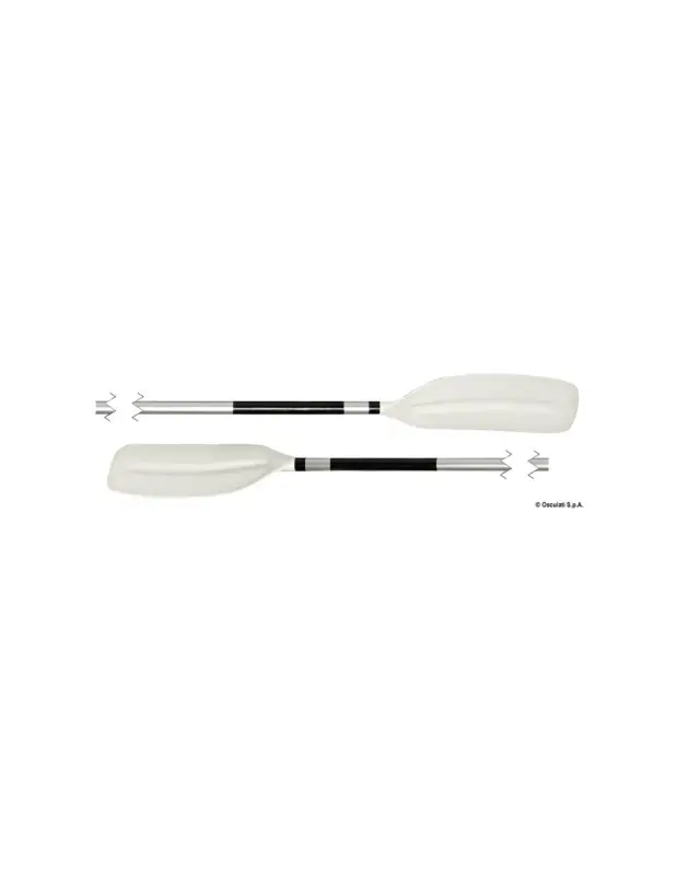 Prezzo Conveniente Scoprega pagaia doppia per kayak in alluminio anodizzato, 210 cm