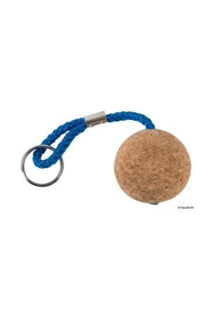 Portachiave galleggiante in sughero con cima e anello inox Scelto Dai Clienti