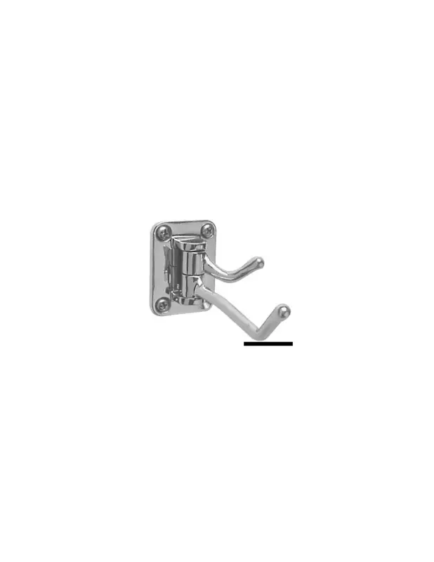 Appendiabito fuso acciaio inox AISI 316 lucidato, base 38x53 mm Sconto