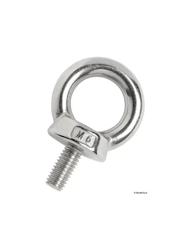 Novità Golfare maschio in acciaio inox AISI 316 con anello in fusione